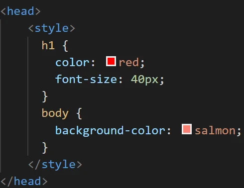 You are currently viewing Internal CSS