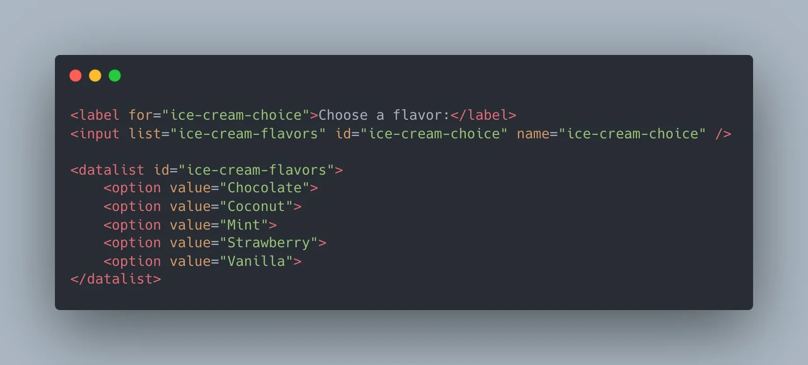You are currently viewing Datalist in HTML
