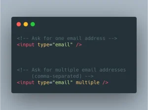 Read more about the article HTML Input Email
