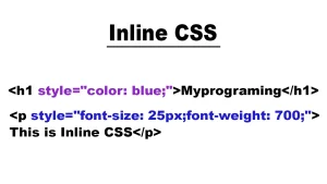 Read more about the article Inline CSS in HTML